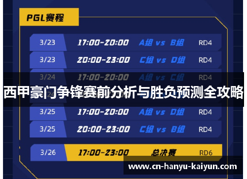 西甲豪门争锋赛前分析与胜负预测全攻略